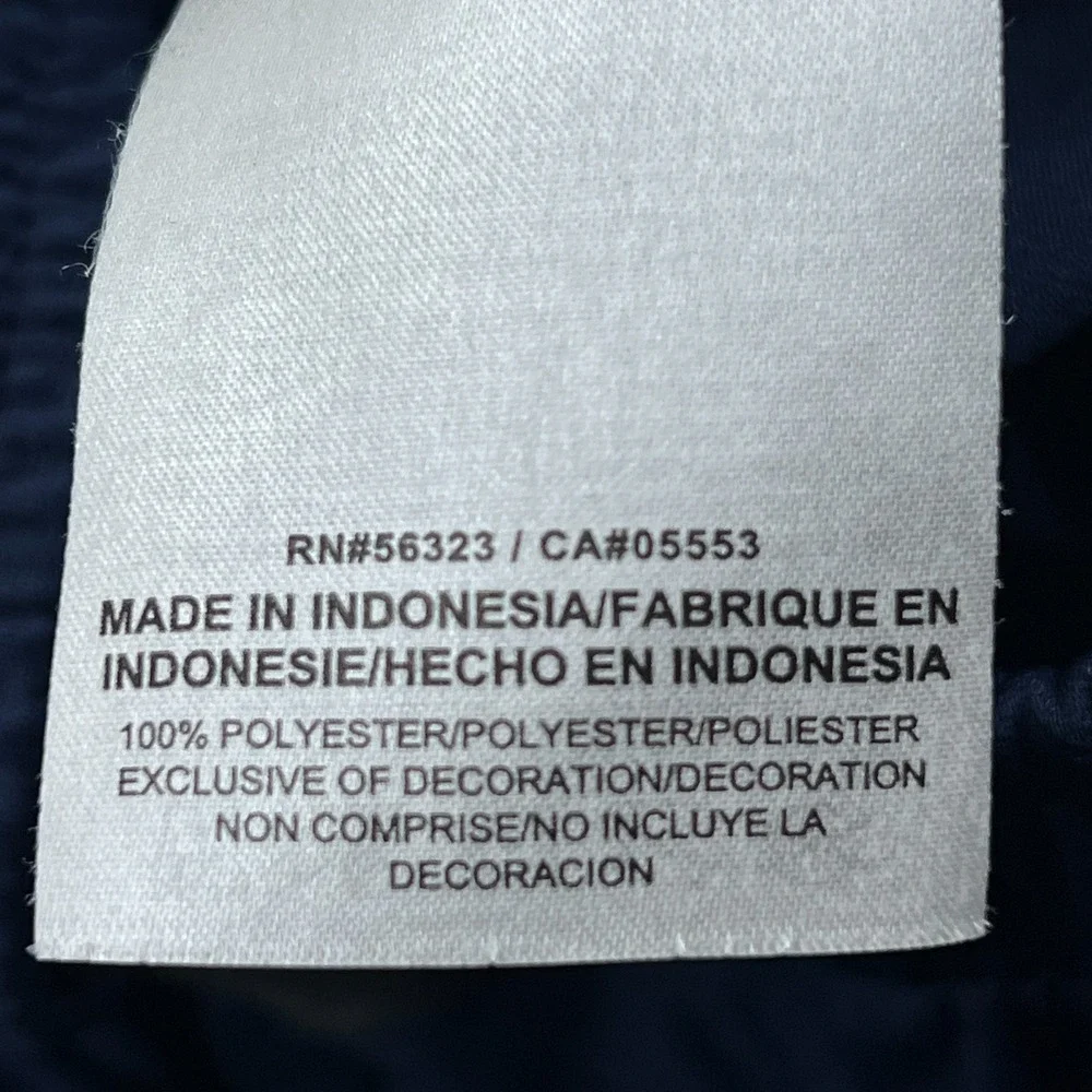 Nike Pants Womens Large Blue Epic Training Joggers Ankle Zip Warmup Track 836120